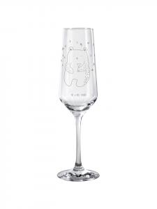 Бокал для шампанского, вечеринка с медведем, не говоря ни слова, в прозрачном виде Mr. & Mrs. Panda