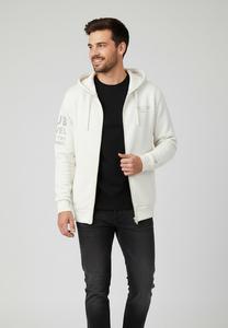 Толстовка Sublevel HOOD MIT URBANEM DESIGN UND SCHRIFTZUG DETAILS, Weiß/Off-White