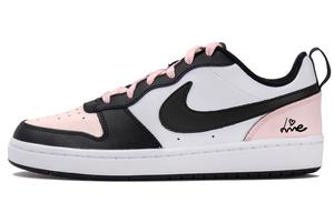 Кроссовки Nike Court Borough Low Top GS Белый Черный Розовый