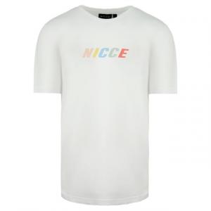 Мужская футболка с короткими рукавами и круглым вырезом 211 1 09 09 0002 Nicce, белый
