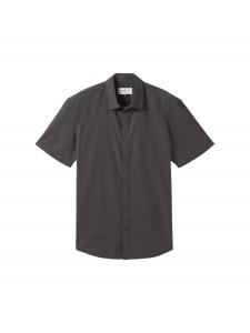 Рубашка на пуговицах классического кроя TOM TAILOR DENIM, темно-серый