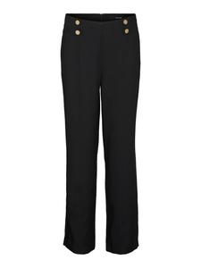 Обычные брюки со складками спереди VERO MODA CELINA, черный