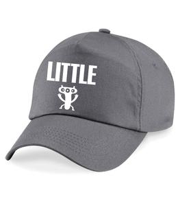 Бейсбольная кепка Little Monster 60 SECOND MAKEOVER, серый