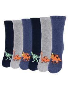 Носки Cotton Prime, сапфировый/светло-серый/черный