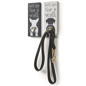 Декоративный крючок No brand, бело-черный