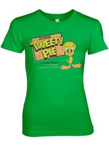 Футболка Tweety Pie Girly Tee Looney Tunes , зеленый