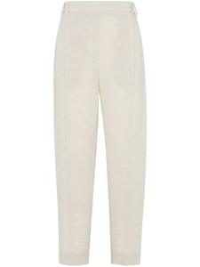 Брюки свободного покроя Brunello Cucinelli, нейтральный
