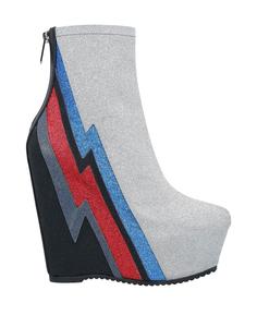 Ботильоны Balmain, серебряный