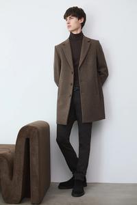 Пальто из смесовой шерсти Medicine, коричневый