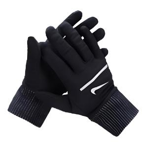 Nike Полиэстеровые перчатки унисекс черные, Black