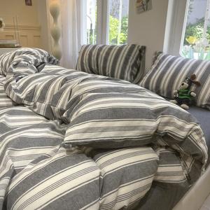 Antarctic Комплект постельного белья из 7 предметов для кровати 180 см (пододеяльник, простыня на резинке, 4 наволочки), цвет Ivan Gray, вес одеяла 3 кг