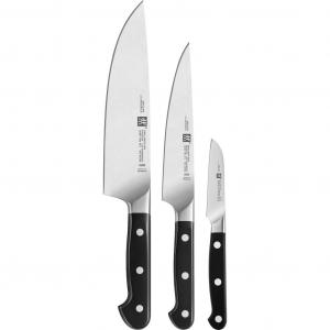 Набор ножей Zwilling Pro 3 шт. Кухонный нож, нож для овощей, нож для мяса, нож повара
