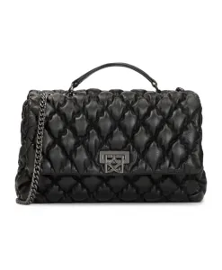 Стильная мягкая сумочка на цепочке. Kazar, черный