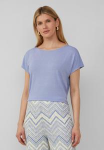 Футболка s.Oliver BLACK LABEL Basic T-shirt, Himmelblau/Light Blue