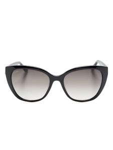 Aspinal Of London солнцезащитные очки Aurum в оправе 'кошачий глаз', черный