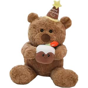 Плюшевая кукла Bear Wish Cake, высота 40см/50см JIZHUAN