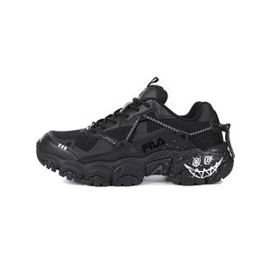 Устойчивые к истиранию кроссовки Low top Chunky Unisex FILA, черный/белый
