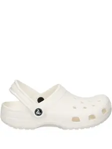 Сабо с перфорированным пяточным ремешком Crocs, белый