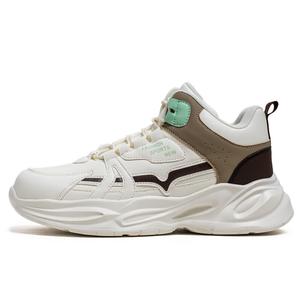 PNKE Антискользящие и износостойкие легкие утолщенные кроссовки на низком ходу для мужчин с эффектом увеличения роста - бежевые, цвет Beige