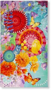 Модное пляжное полотенце "Витори", (1 шт.), мандала Hip 100х180 см (1 шт.), цвет lilac