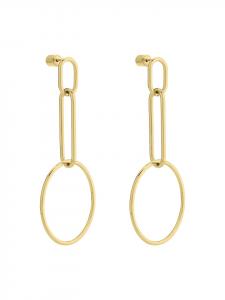 LIEBESKIND BERLIN Серьги «Геометрический» из золота