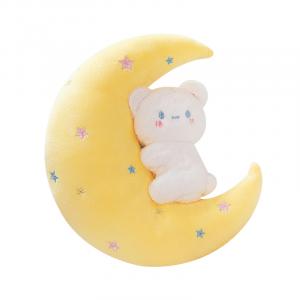 Плюшевый мишка Moon Bear, успокаивающая и утешающая кукла, плюшевая игрушка, высота 18см/22см/29см MERCONSER