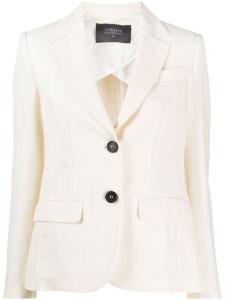 Lorena Antoniazzi однобортный блейзер, белый