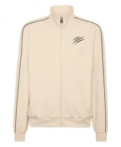 Спортивная куртка на молнии Plein Sport, бежевый
