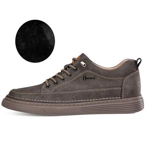 Повседневные туфли мужские серые Extravagant, Gray-Fleece-Lined