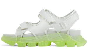 Пляжные сандалии женские зеленые Charles&Keith