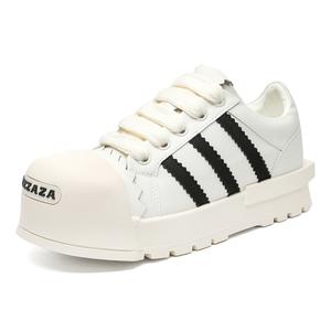 Нескользящие, износостойкие, дышащие низкие повседневные туфли унисекс MODENGPAN, White Women'S Size