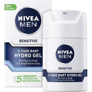 Гидрогель для бороды Men Sensitive, 3-дневный, 50 мл, Nivea
