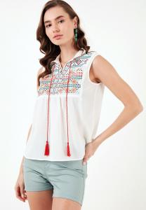 Блуза REGULAR FIT LELA, кремовый