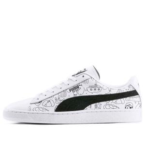 Кроссовки tyakasha x basket 'white' Puma, белый