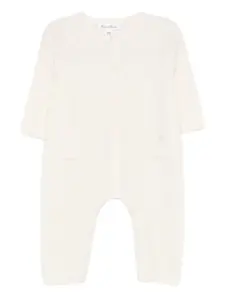 Вязаный ромпер Tartine Et Chocolat, белый