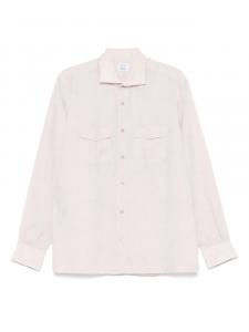 Льняная рубашка Mazzarelli, нейтральный