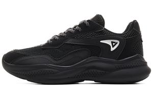 Cloud Journey, сетчатая амортизация, отскок, легкие, нескользящие, низкие повседневные кроссовки, женские, черно-серебристые PEAK, Black Silver