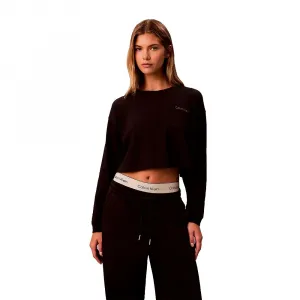 Пижамная футболка с длинным рукавом Calvin Klein LV00QS7516, черный