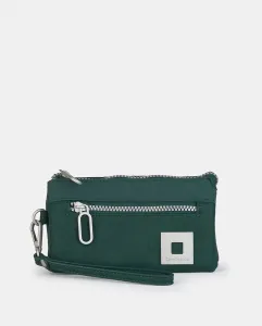кошелек с молнией Caminatta, зеленый