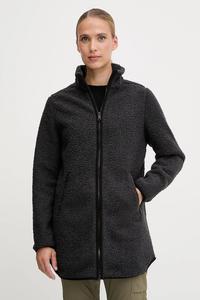 Флисовая толстовка HIGH CURL Jack Wolfskin, черный