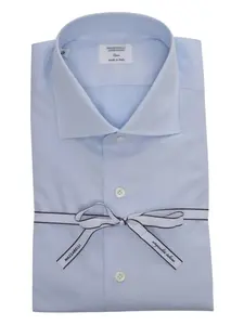 Рубашка на пуговицах Mazzarelli, синий