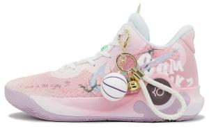 Кроссовки Nike KD Trey 5 IX Vintage Basketball Shoes Unisex Mid-top Pink, цвет Wild peach orchard