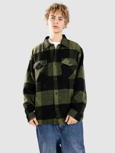 Рубашка Vans Denby Fuzzy Shacket Hemd, black/loden green