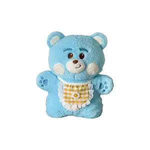 Плюшевая игрушка медвежонок 40 см высота KUMAOYA, синий