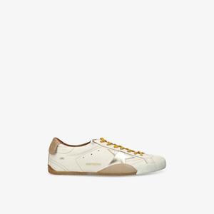 Кроссовки Golden Goose True-Star на низкой подошве, белый / золотой
