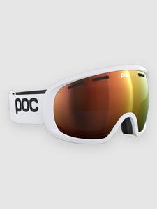 Очки для сноуборда POC Fovea Blixten White Goggle, partly sunny orange
