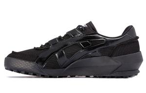 Кроссовки для бега Big Logo Trainer унисекс с низким верхом черного цвета Onitsuka Tiger
