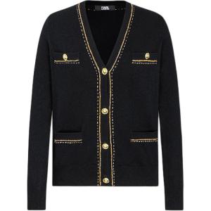 KARL LAGERFELD SS24 Трикотаж Женский Черный KARL LAGERFELD / Karl Lagerfeld Jeans