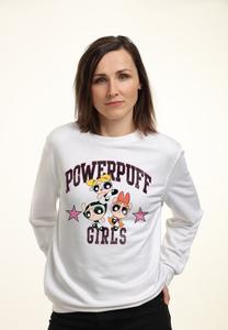 Толстовка THE POWERPUFF GIRLS SCRIPT GRAPHIC LOGO Henry Tiger, белый