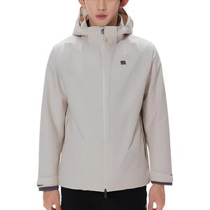 KOLON SPORT Ветровка мужская водонепроницаемая ветрозащитная дышащая утепленная легкая, White Birch